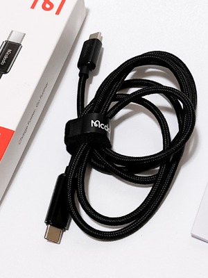 Mcdodo USB-C to USB-C ケーブル 1.2m PD 100W急速充電 iPhone E-markerチップ搭載 高速データ転送