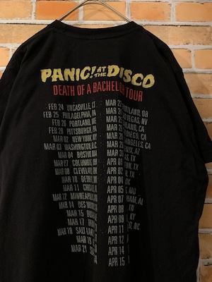 【TULTEX】Panic! at the Disco バンドTシャツ L 黒 スカル