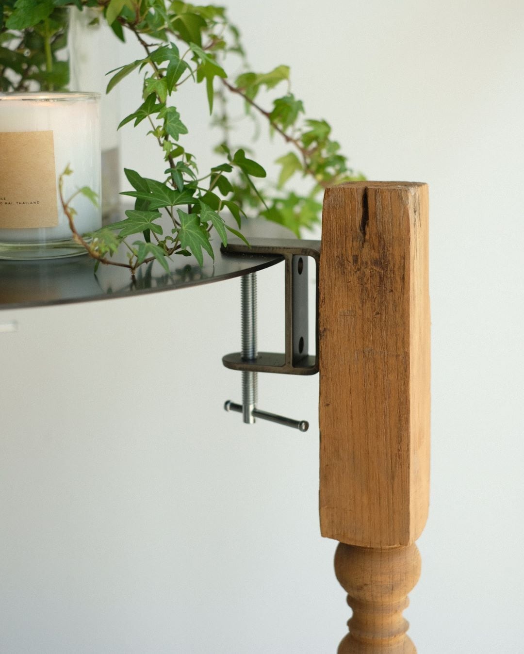 VONA wooden spindle CLAMP TABLE / HIGH | WEST VILLAGE TOKYO
