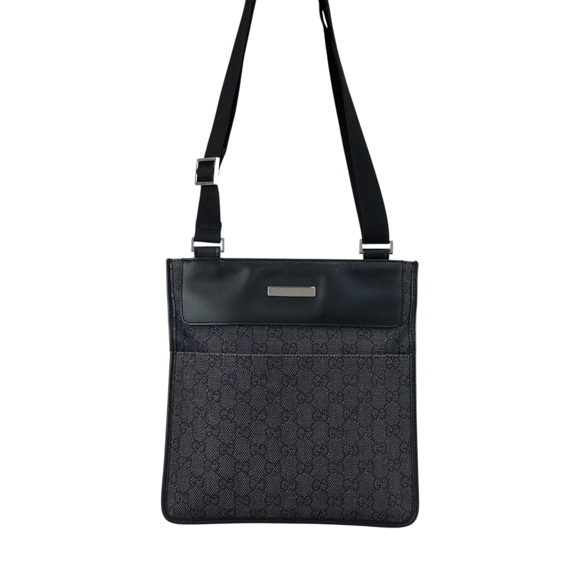 GUCCI グッチ GGキャンバス ショルダーバッグ ブラック GG柄 【公式通販】