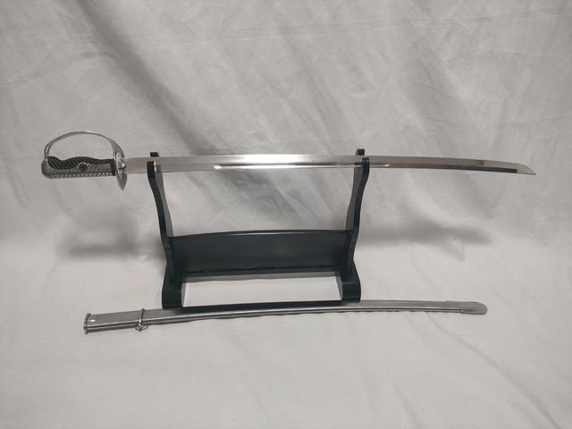 中国サーベル型軍刀 アルミ合金刀身 模造刀 中国剣 日本刀