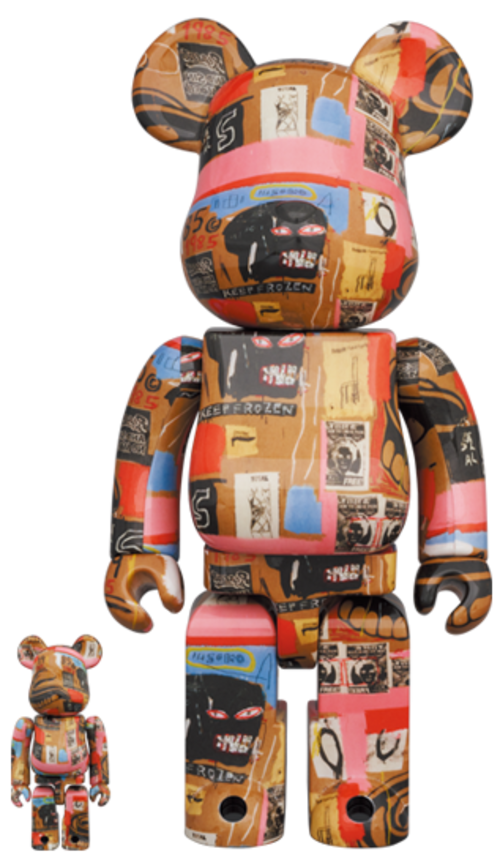 メディコム ベアブリック BE@RBRICK 100% & 400% アンディ・ウォーホル & バスキア 2 未開封 ４号店商品