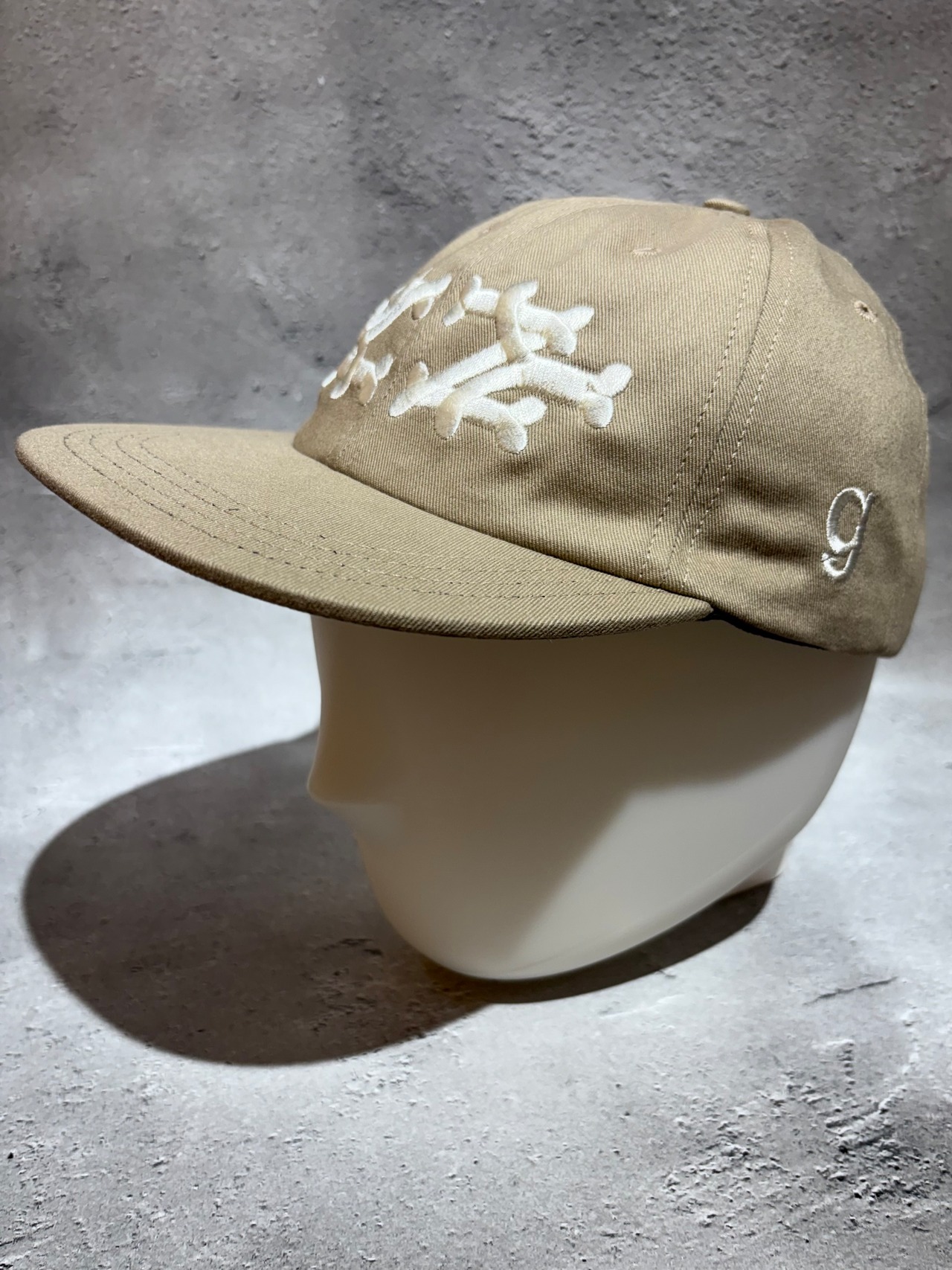 【gifthat別注】Coopers Town/クーパーズタウン 1935 ニューヨーク・ブラック・ヤンキース キャップ ベージュ