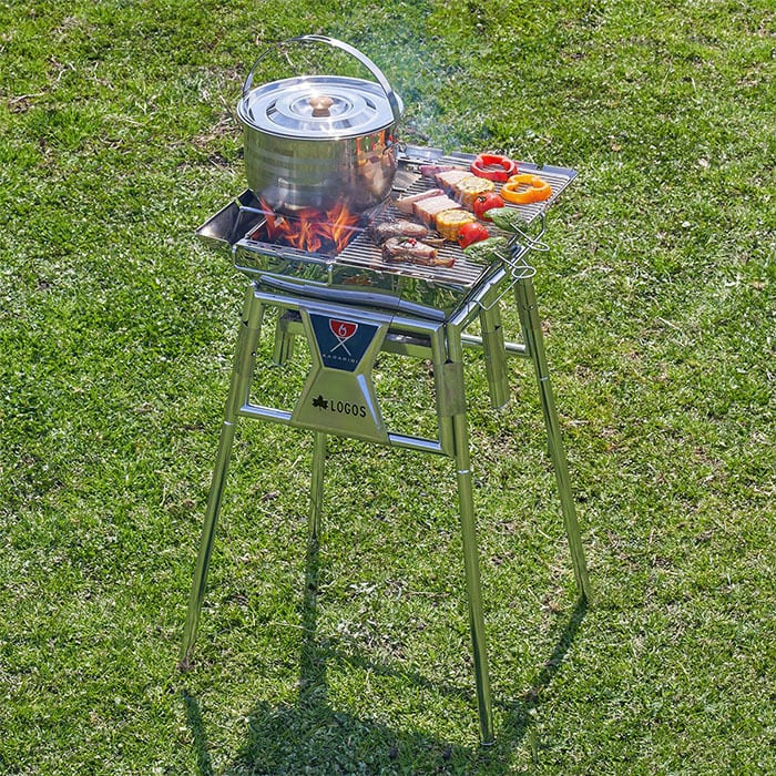 LOGOS theピラミッド篝火 XL ロゴス グリル カマド BBQ たき火台 高さ