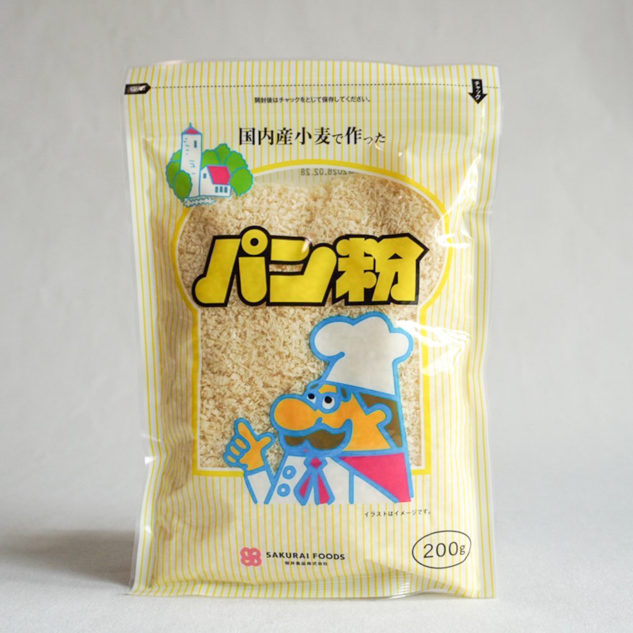 国内産・パン粉 200g