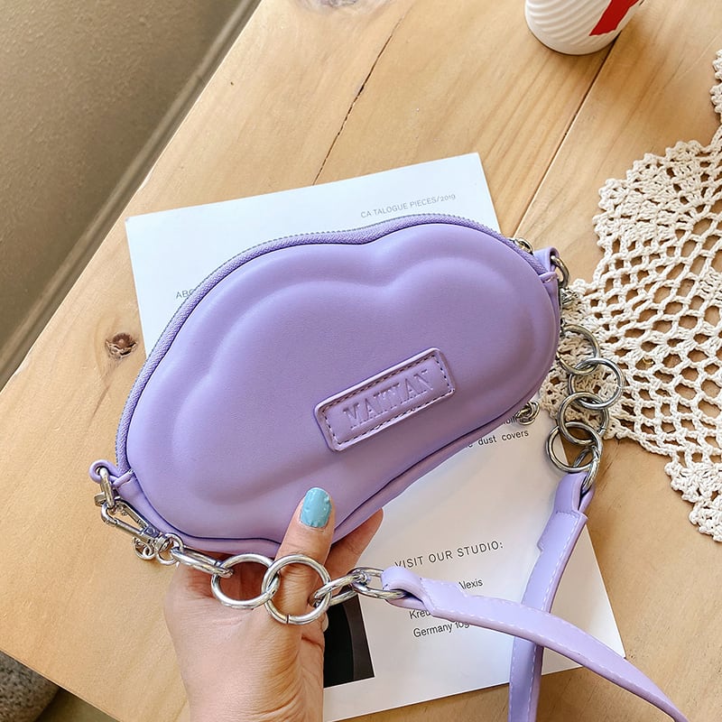 夏の小さなバッグ女性バッグ2020新しいトレンディなワイルドチェーンシングルショルダーメッセンジャーバッグネット赤ファッションクラウドバッグ Tiancai_Wing_Bag8739671