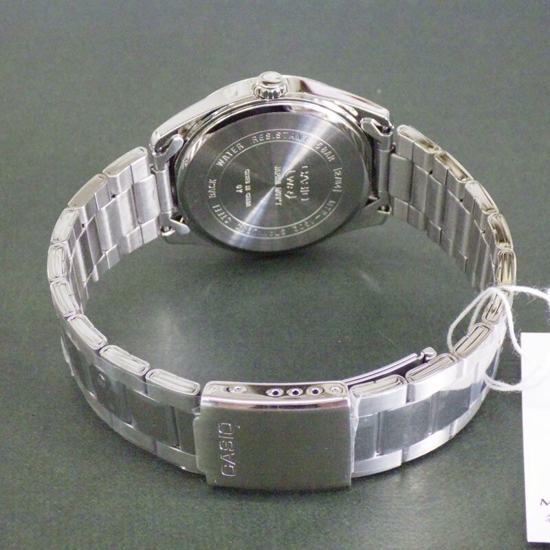 カシオ スタンダード MTP-1302D-1A1JF 黒 ブラック文字盤 ステンレス