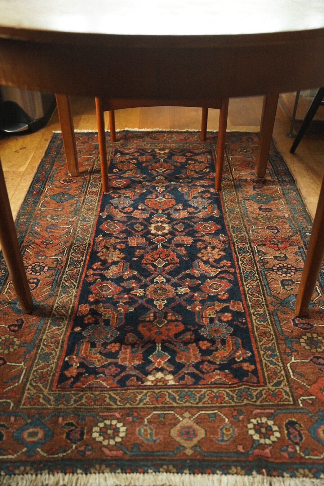 1308-Antique Percian malayer rug