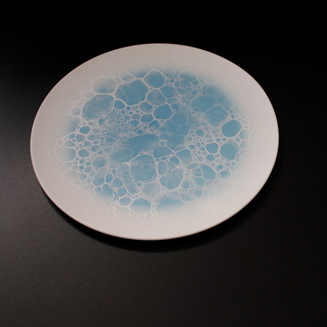 AS 泡ブルー　26プレート　渕ナシ