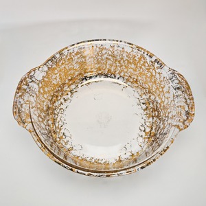 ヴィンテージ雑貨 FIRE KING キャセロール（蓋付き／2QT）