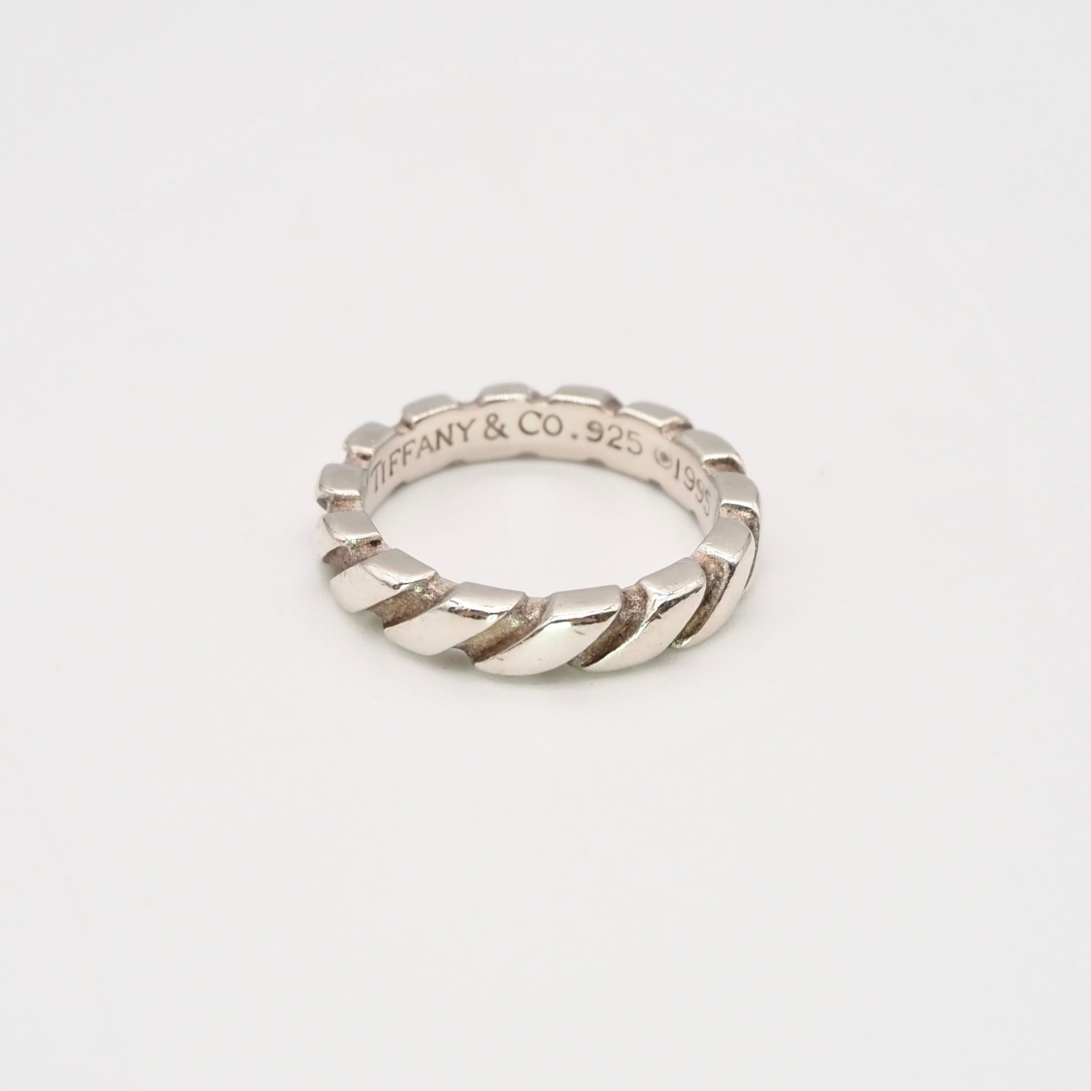 ティファニー ツイストリング シルバー925 Tiffany&Co. 約14号 ツイストリング シルバー925 ティファニー | 2122TOKYO