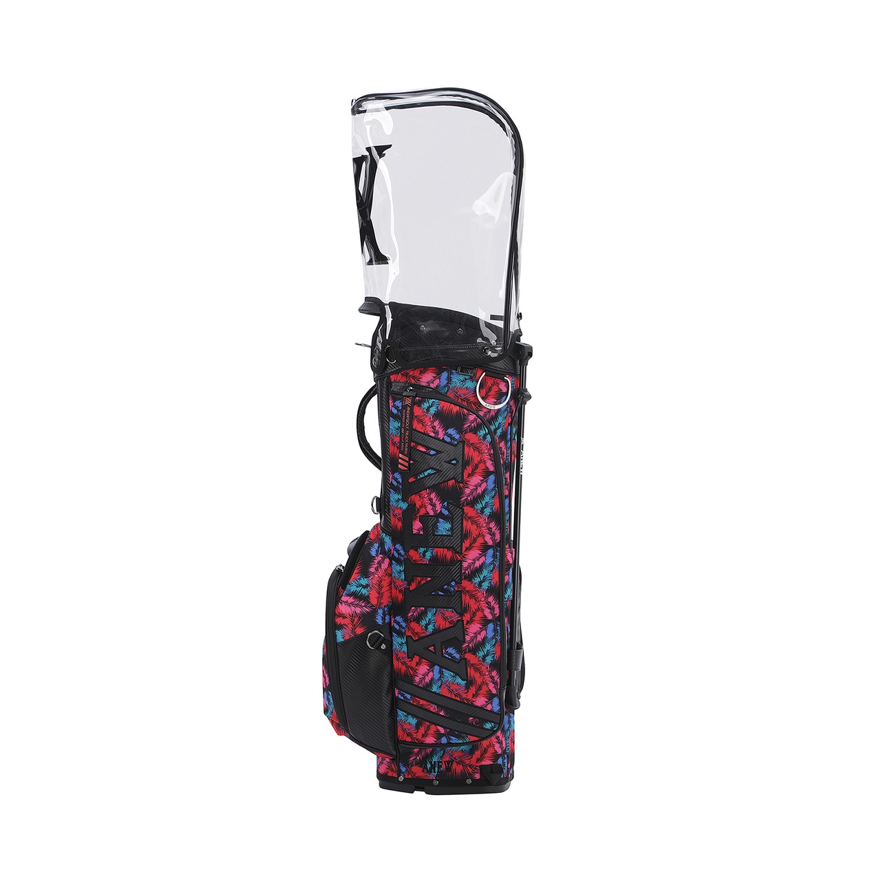 VIVID Hawaiian Pattern Stand Bag [サイズ: F (AGCUUSB04REF)] [カラー: RED]