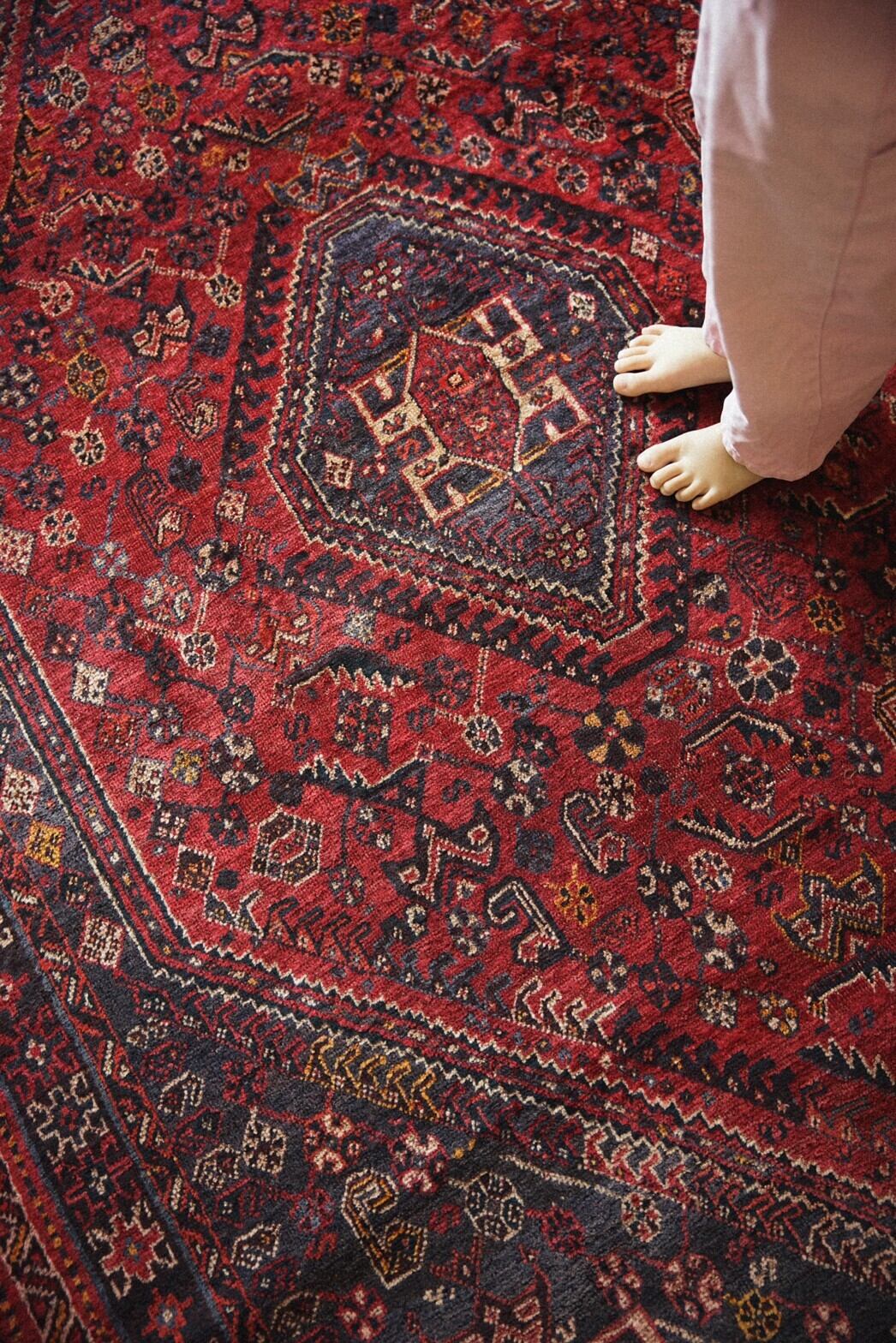 614 -Vintage Qashqai rug