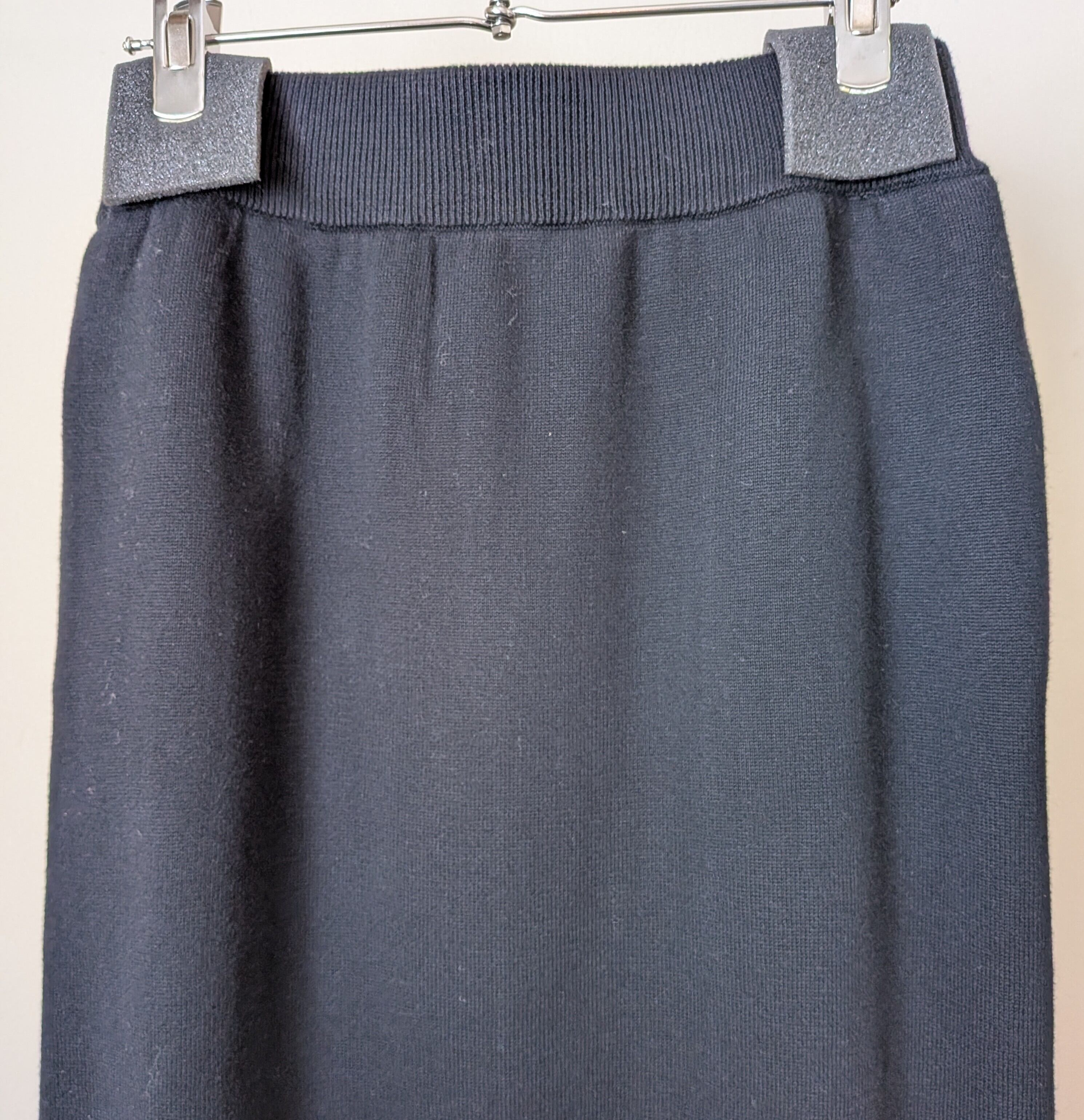 OLTA DESINGS ］オルタデザインズ / Pencil Knit Skirt / Black | 服と
