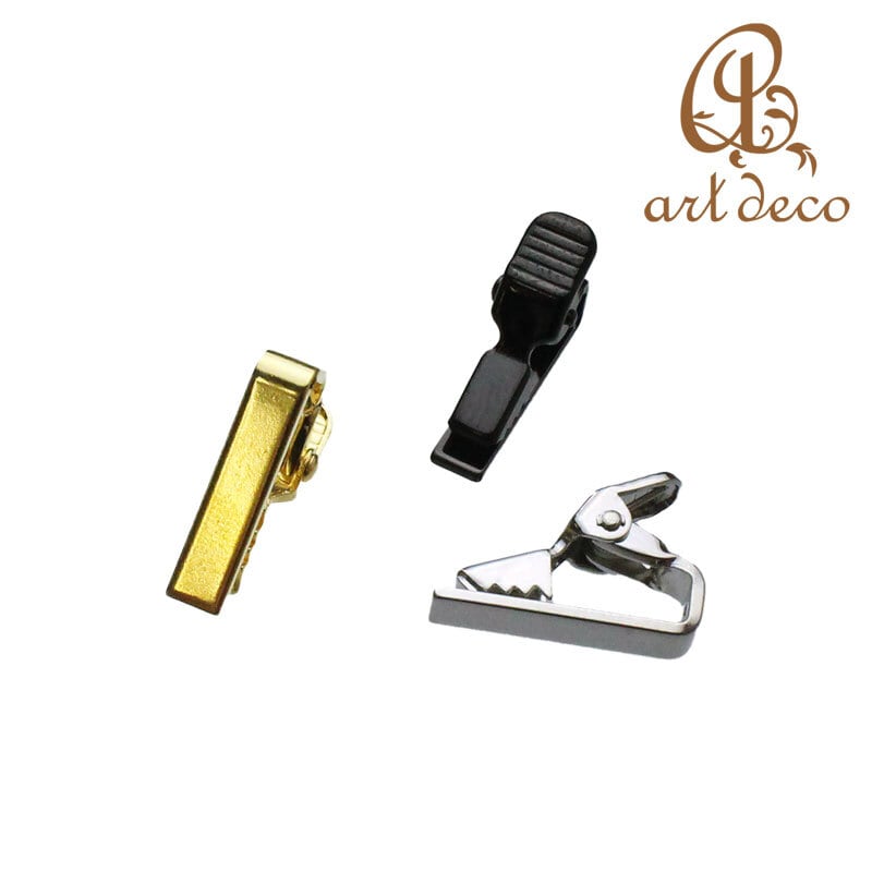 アクセサリー パーツ ネクタイ留め タイピン 10個 20mm×4mm [nc-9025