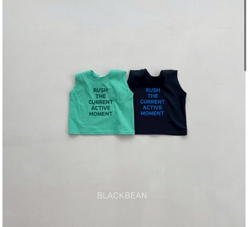 【予約】blackbean / ラッシュタンクトップ