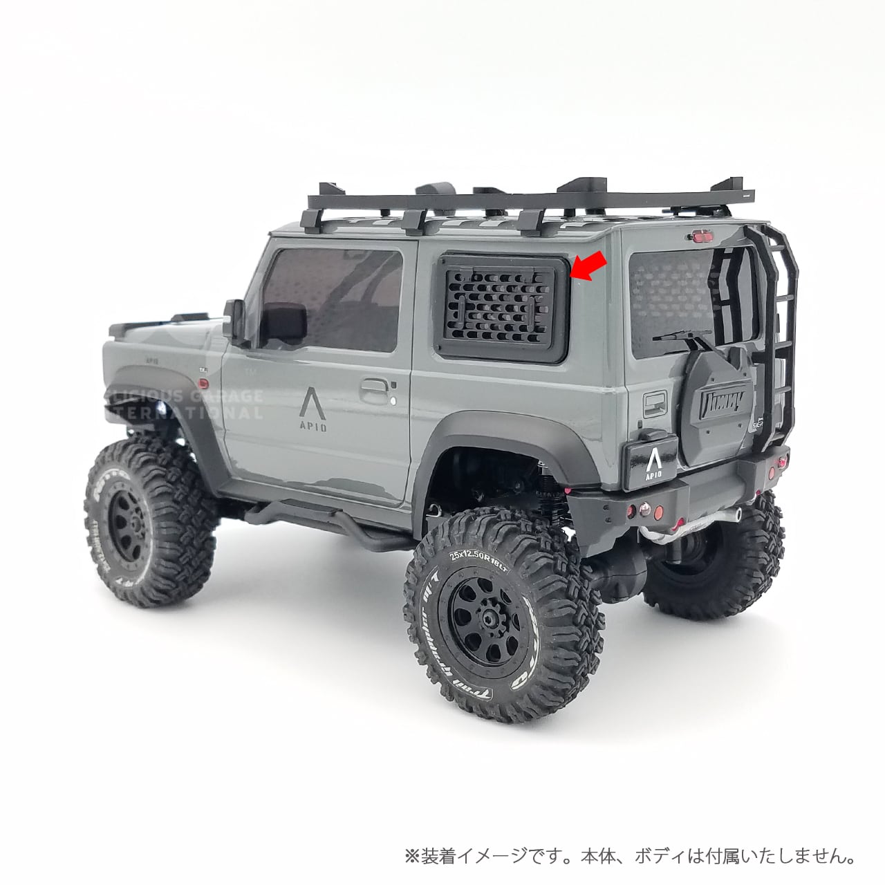 京商 Mini-z 4x4 Jimny ジムニー用 リア・ウインドウネット ミニッツ