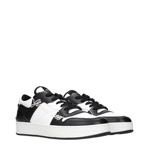 JIMMY CHOO ジミーチュウ メンズ スニーカー レザー ブラック