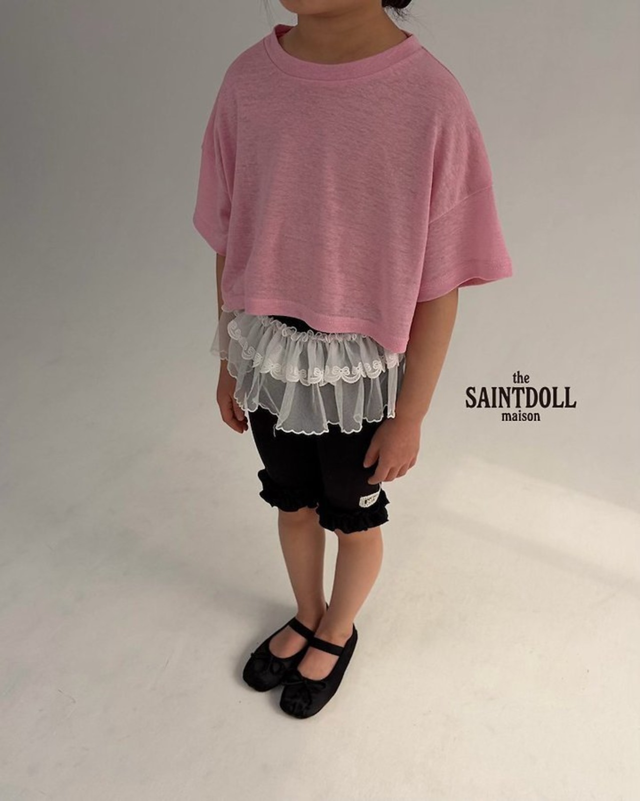 [SAINTDOLL] Praline 5-length Pants / [세인트돌] 프랄린5부팬츠