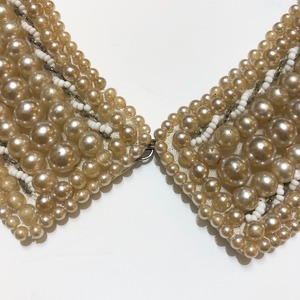 Vintage 50's pearl collar