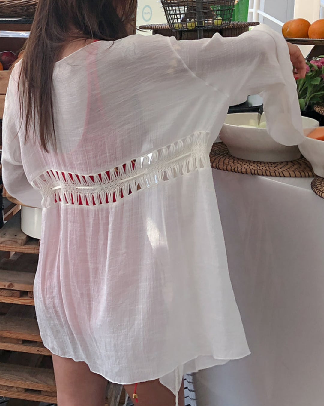 シースルービーチガウン m25069