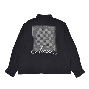 【AMIRI】MA CHECK VISC LS SHIRT