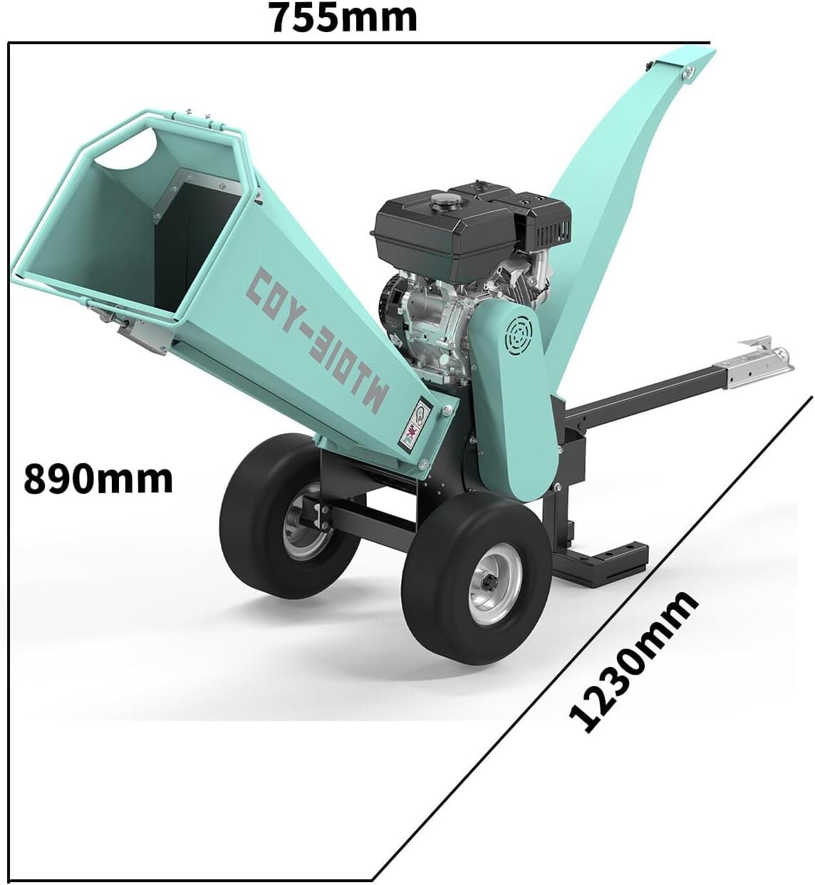 ウッドチッパー Kareyouエンジン粉砕機 木材最大130mm粉砕能力 ウッドチッパー Kareyouエンジン粉砕機 木材最大130mm粉砕能力