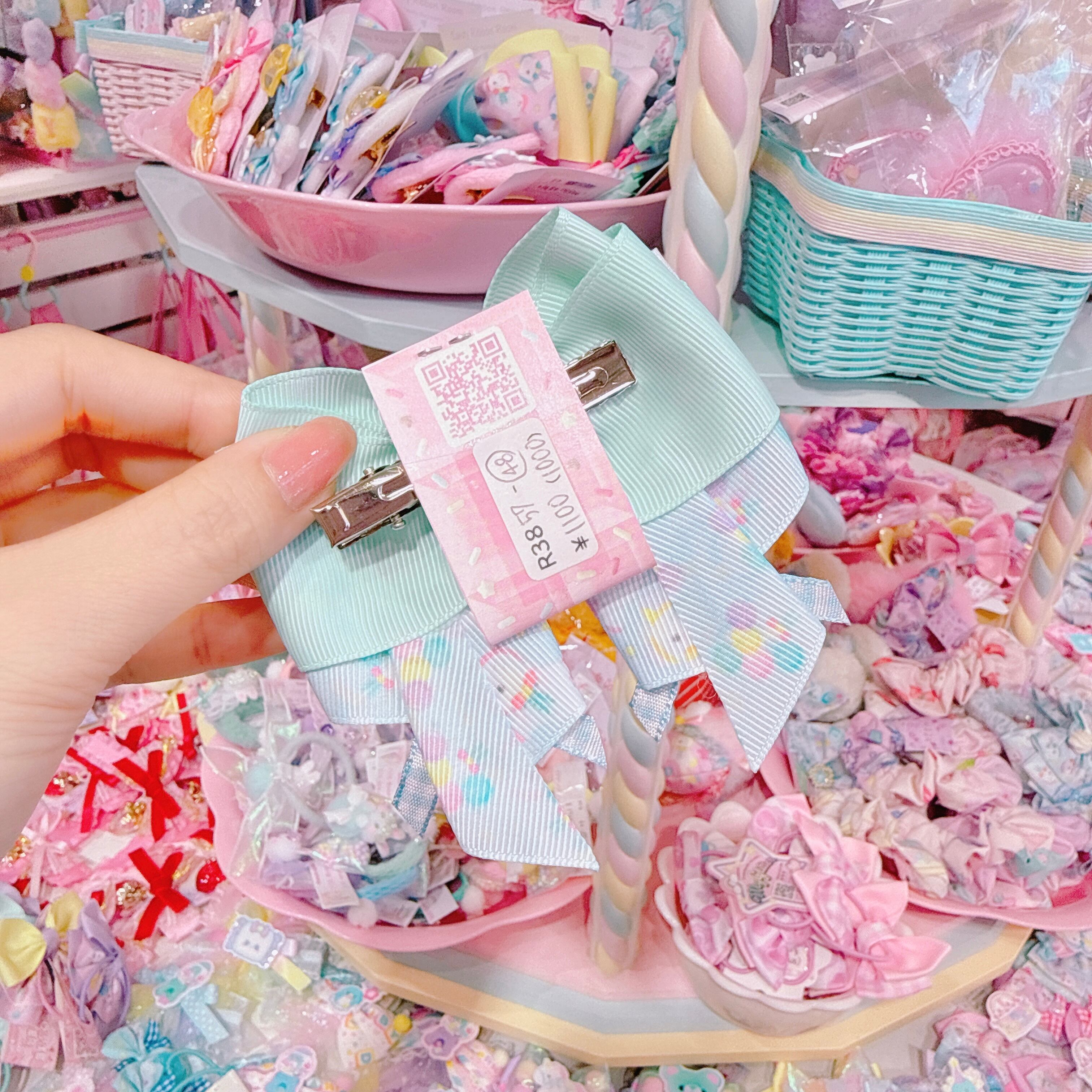 【R38】57-48カノンリボンヘアクリップ