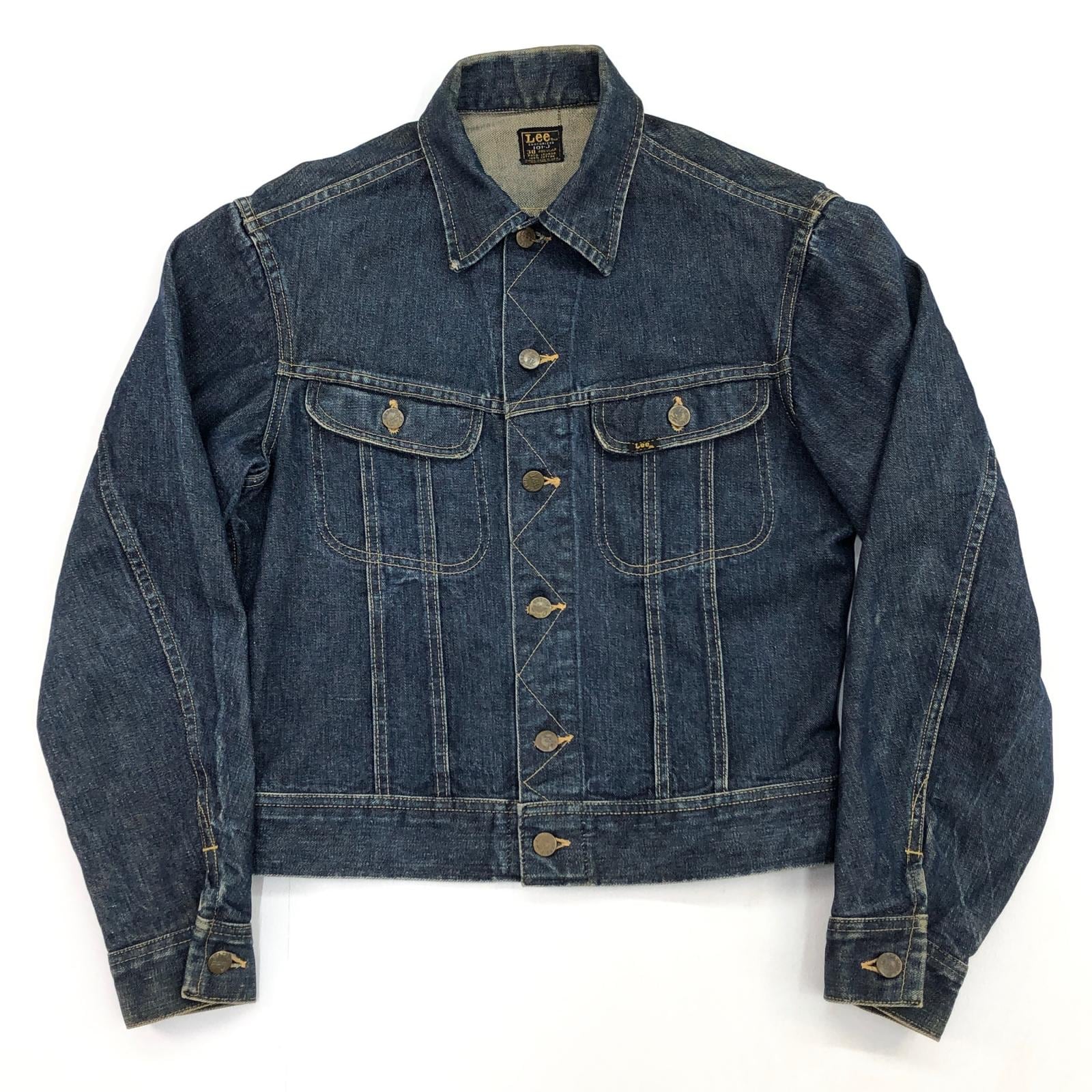 Lee | リー デニム ~70年代 101-J 四角黒タグ レジスタ MR ブルー