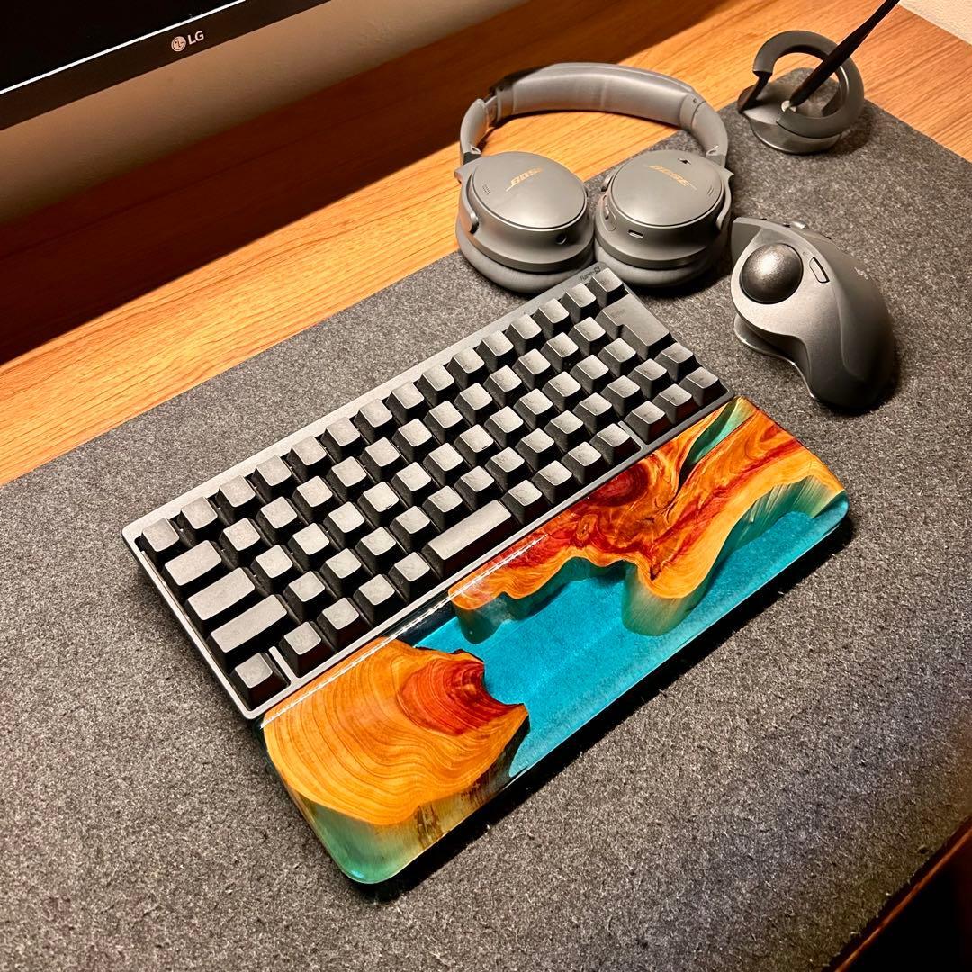 HHKB キーボード アームレスト パームレスト リストレスト 木製 天然木
