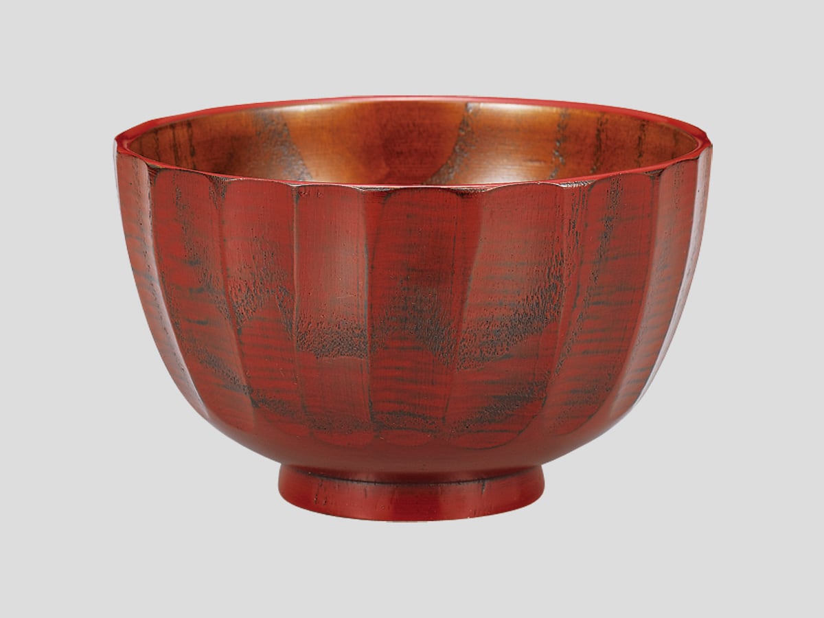 山中木製漆器　根来塗　杉　大鉢 大椀 | 山中木製漆器協同組合
