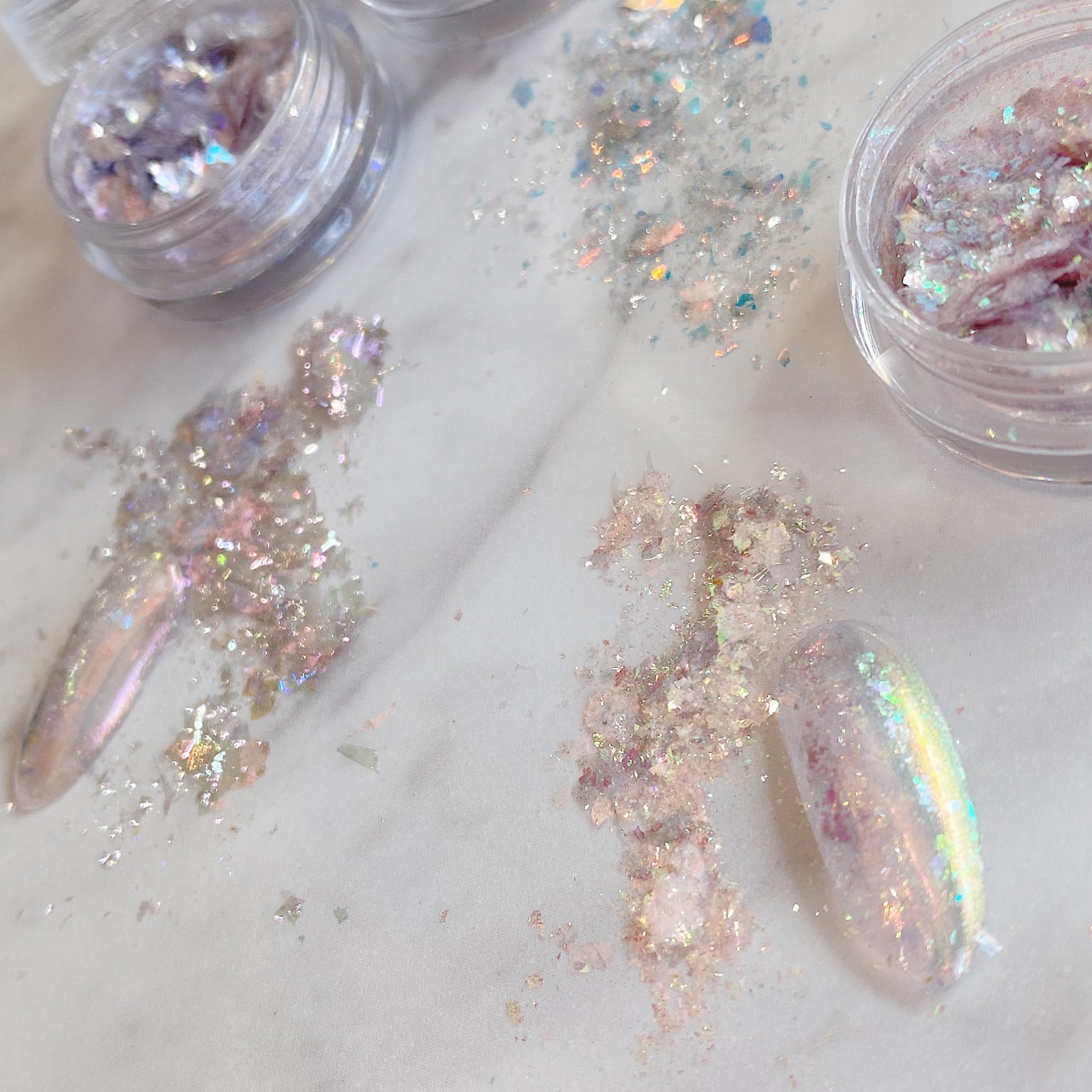 H330-H332 Sucre aurora flake | atelier NOVEL