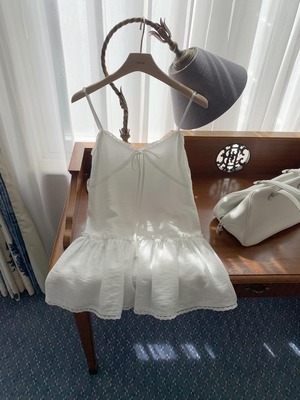 (予約)mellounge / Blush Bustier Onepiece / 2color