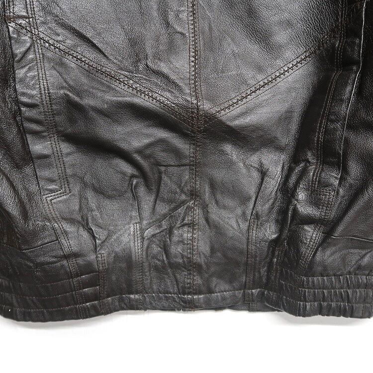 古着 WEEKENDS レザージャケット ブルゾン 表記:L gd312260n 古着 WEEKENDS レザージャケット ブルゾン 表記:L gd312260n