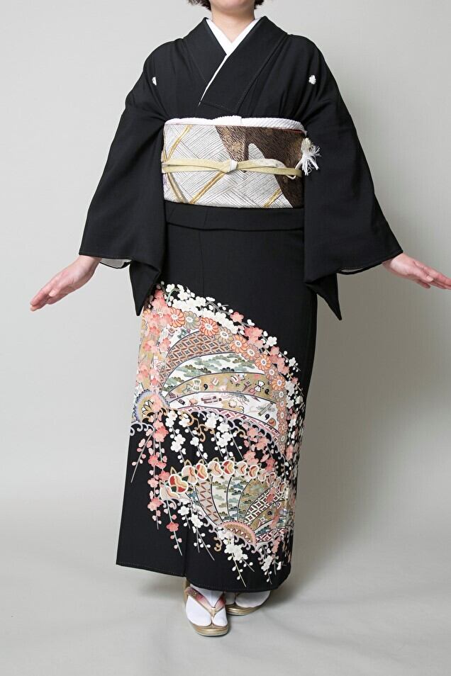 【レンタル】黒留袖 TBM-5(Mサイズ)