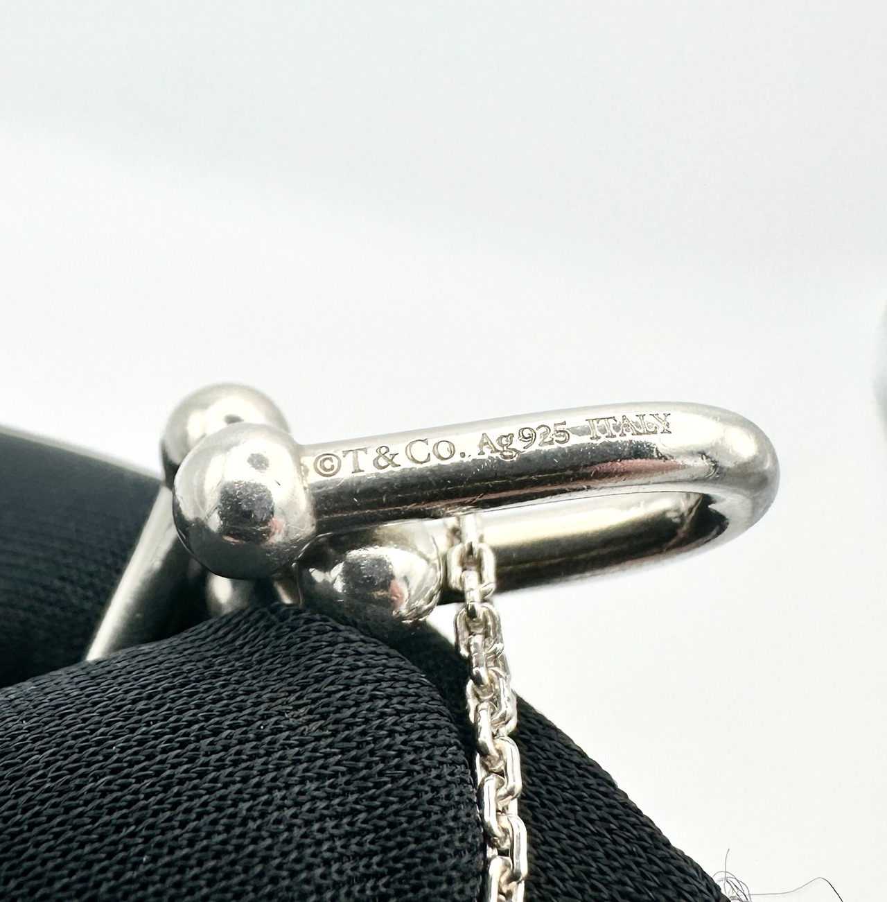 TIFFANY&Co. ハードウェア ラージダブルリンク ネックレス SV925