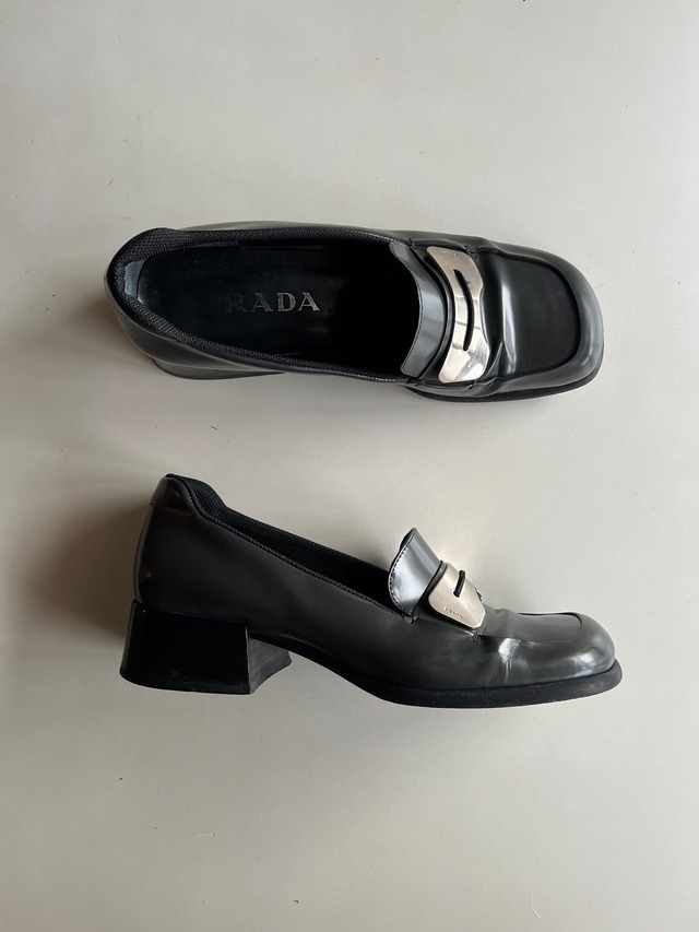 SS1999 PRADA METAL PLATE SHOES 23.0 | triptraproll