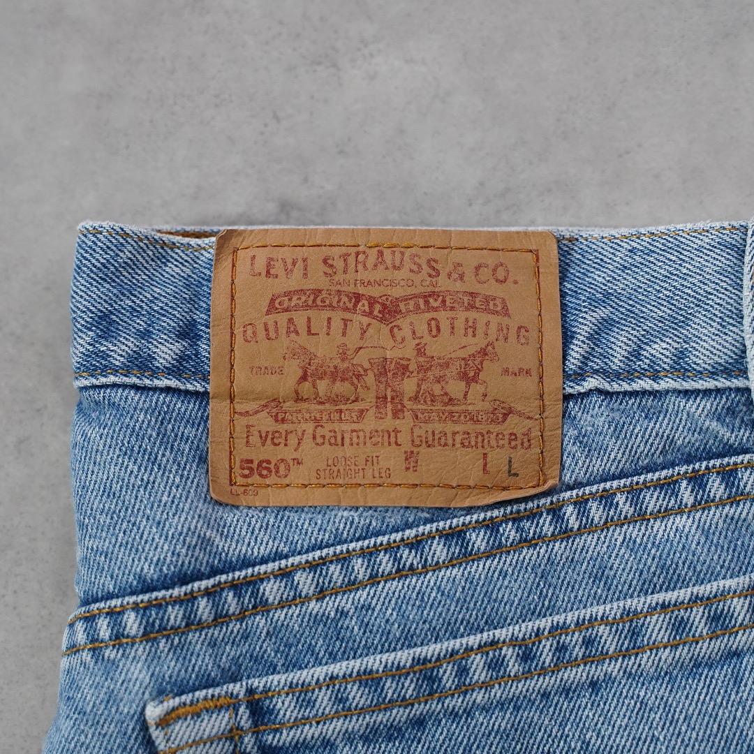 リーバイス560 Levis W33 ブルーデニム 青 00s 古着 17673 | fuufu