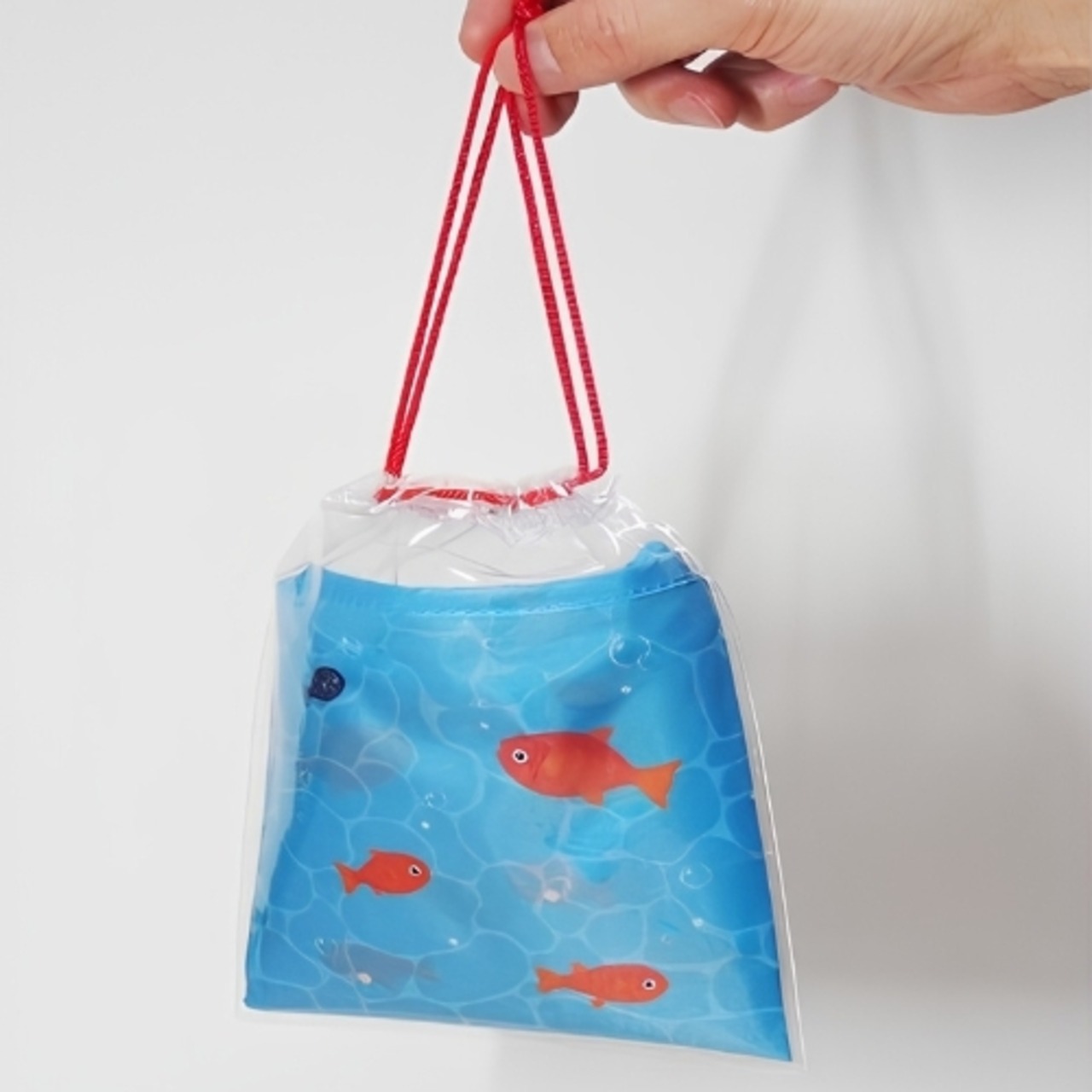 夏祭り金魚エコバッグ