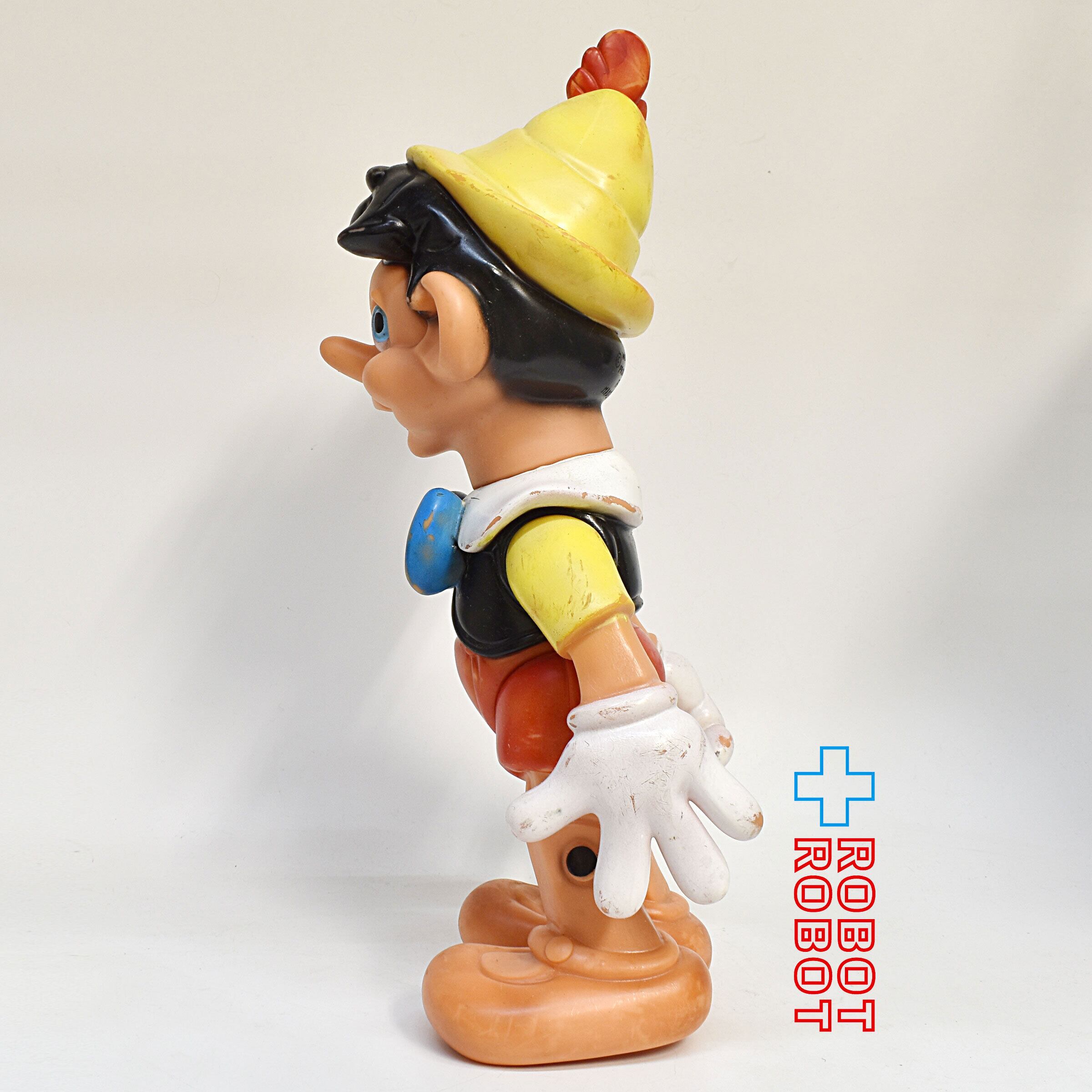 ディズニー ピノキオ ラバー スクイーク ドール ソフビ ファモサ社