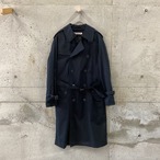 Navy double button coat