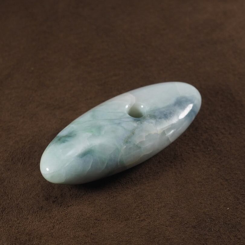 糸魚川翡翠 大珠 76mm 65g Itoigawa jadeite Taishu | URUWA 工房 うるわ