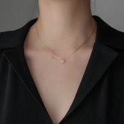 【Coming soon…】291N　ジルコニアネックレス
