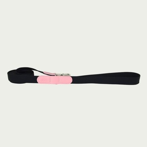 【予約】[ GOPE ] Picture Dog Leash｜Pink × Black