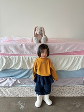 ペッパー / PEPPER / ミツバチボーダータートル / 韓国子供服 / キッズ / 26winter〖取寄〗*XS~XL*