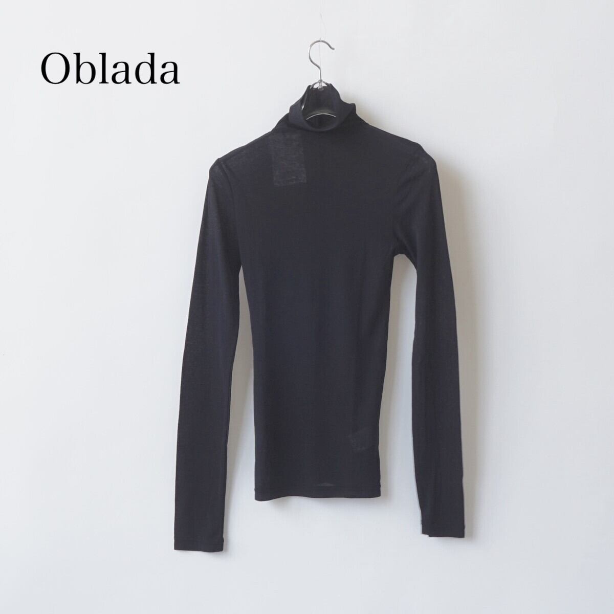 Oblada/オブラダ・SHEER HIGH NECK | a flat shop