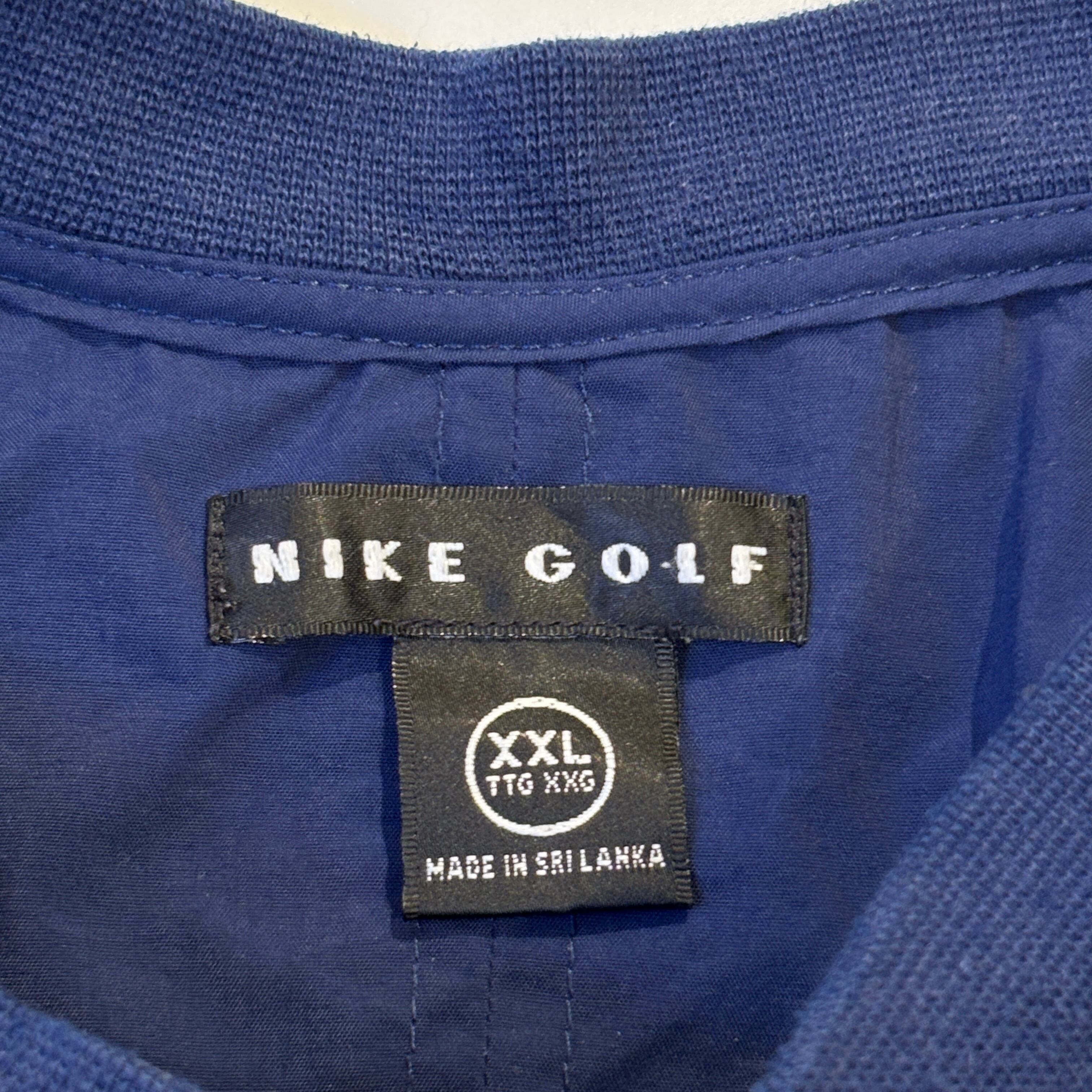 NIKE GOLF NYLON P/O JACKET NAVY | safarionline