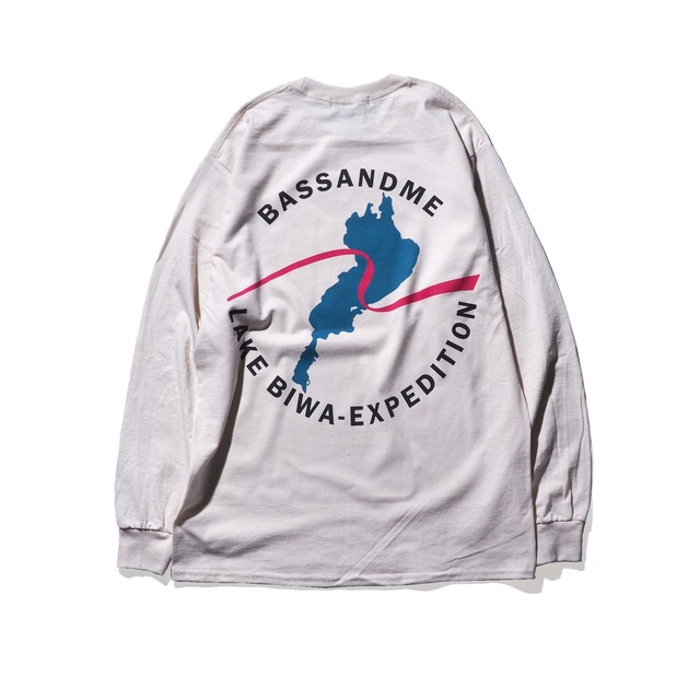 bassandme 6oz L/S "LAKE-BIWA" TYPE-LOCAL TOUR-NATURAL-L/S