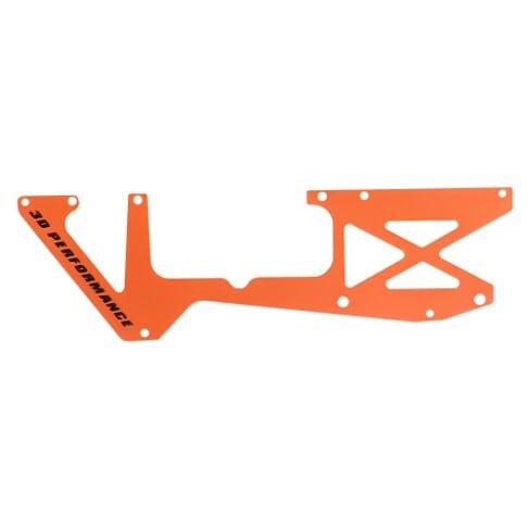 ◆OMP M2V3PRO 右側カラーカーボンフレーム 1pcs【OSHM2498,2499,2500,2501】※ネオヘリでM2V3 ご購入者さまのみ購入可