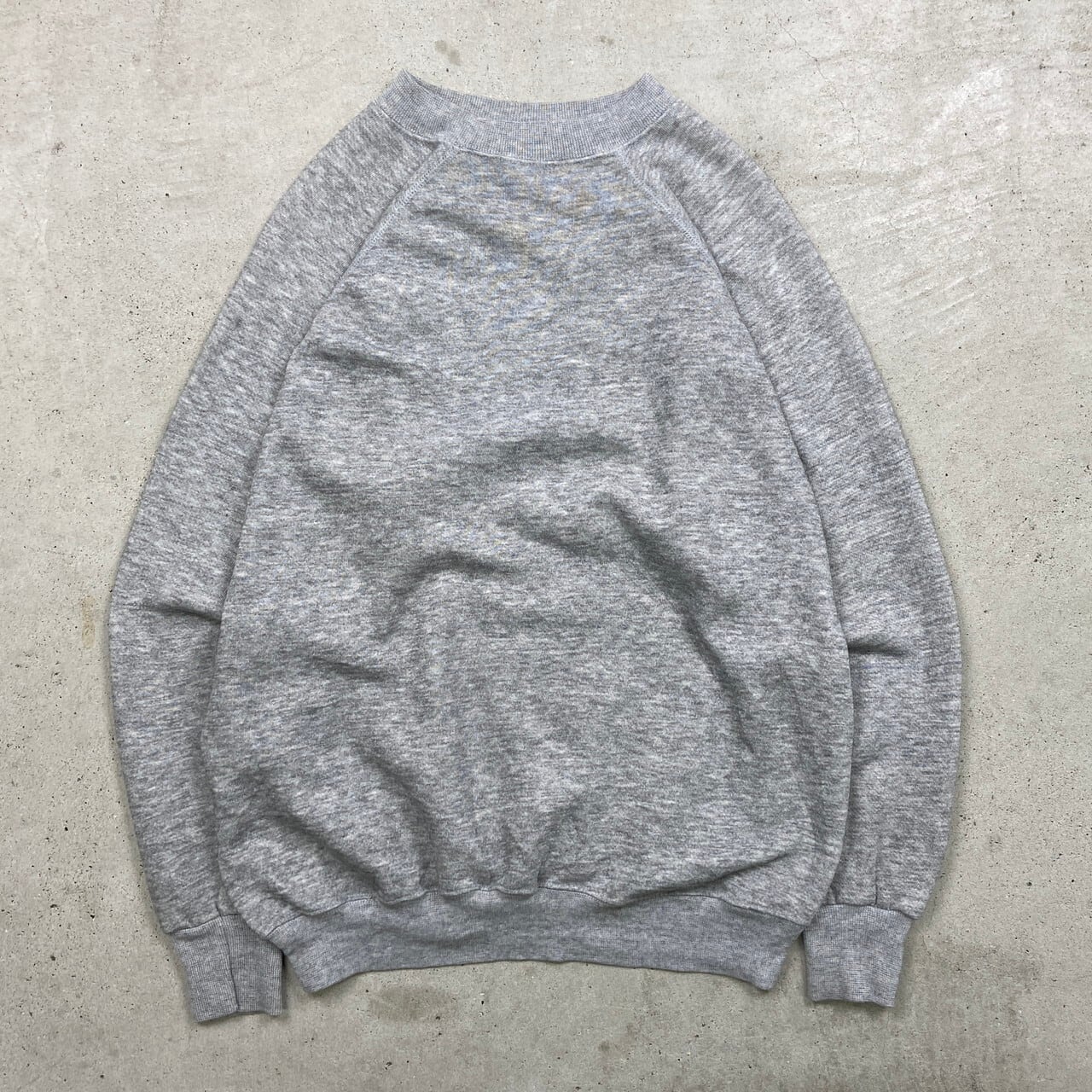 90年代 USA製 Hanes ヘインズ ラグランスウェットシャツ ブランク 